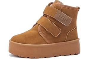 Jifenkla Stivali Scarpe Donna Invernali, Pelosi Stivaletti Platform Scarponcini Scarpe Da Neve Pelosi Comode Moon Boots, Stivaletto Stivali Caldi Invernale per Esterni
