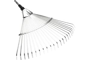 Gardena combisystem-räfsa: Lövräfsa med en arbetsbredd på 50 cm, perfekt trädgårdstillbehör för att räfsa ihop trädgårdsavfal