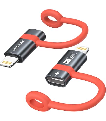 Adaptateur USB-C Vers Lightning Certifié Apple MFi - Pour IPhone, IPad, Streaming Et Transfert Rapide - 4