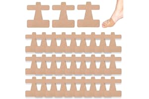 30 stycken Hallux Valgus tejp, förskuren kinesiologitejp för balttå, elastisk hallux valgus bandage, ventilerande hallux-plås