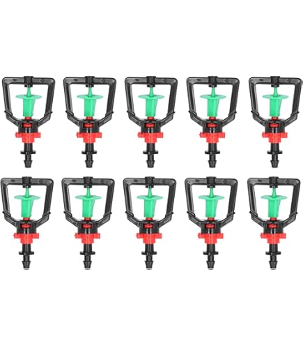 Microirrigatore Claber 360° Regolabile - Confezione Da 5 Pezzi Per Giardino E Orto - Foto 5