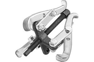 KapStrom 3 Jaw Gear Puller, Heavy-Duty Bearing Removal Tool for Pulley, Flywheel & Brake Disc, CR-V Steel Extractor w/Reversible Jaws