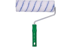 Toolspace Rullo per Dipingere Pavimenti in Nylon Super Poliammide – Piccoli Rulli per Dipingere – per Vernice, Resina Epossidica, Adesivi a Base di Solventi – Estremamente Resistente – Φ50 – 25 cm