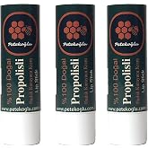 Petekoğlu (3 Adet) Propolis, Bal, Shea, Hindistan Cevizi ve Zeytinyağı El Yapımı Dudak Kremi Nemlendirici Onarıcı