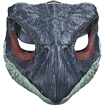 MATTEL GWY33 JURASSIC World Dominion Therizinosaurus maschera dinosauro