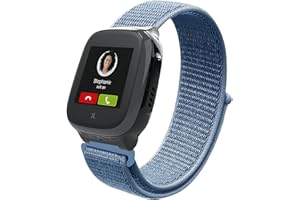 Seltureone Kinder Nylon Armband Kompatibel für Xplora X5 Play/XGO 2, Bequeme, Atmungsaktive, wasserdichte Riemen für Kinder, Einfach zu Tragen