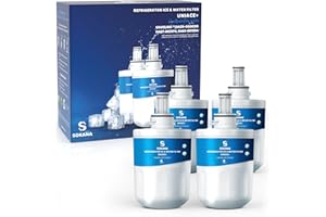 SOKANA 4 Kompatibel mit Samsung Kühlschrank Wasserfilter Ersätz für DA29-00003F DA29-00003G DA29-00003B Wasser Filter Aqua Pure Plus | TÜV SÜD Zertifikat