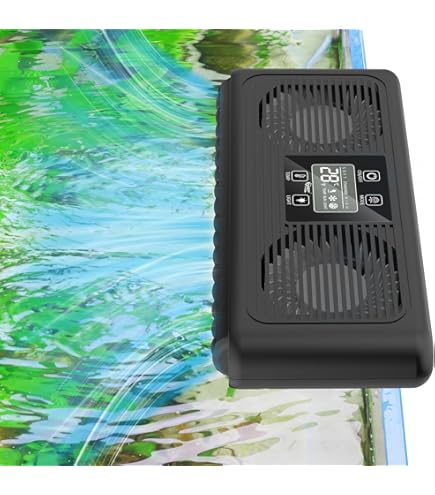 Ventola Raffreddatore Per Acquario - Silenziosa, A Parete, Con Controllo Velocità - Foto 10