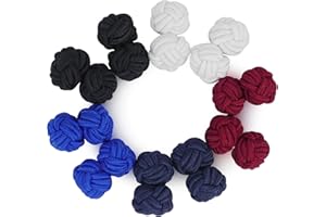 HONEY BEAR 5 paires bouton de manchette noeuds de soie pour homme/Femme chemise/Robes