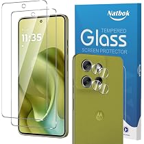 TingYR Vetro Temperato Per Motorola Moto G Power 2021 – 2 Pezzi, Durezza 9H - 4