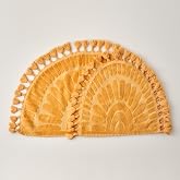 Bella Maison%100 Pamuk Sunshine Paspas Takımı, Hardal, 60 x 100
