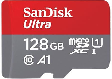 SanDisk Ultra 128GB microSDXC kort + SD-adapter, för Android-smartphones och surfplattor, upp till 1 - Amazon Deal & Rabatt