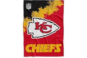 Great Branding Kansas City Chiefs NFL Fleece Super-Soft Couverture