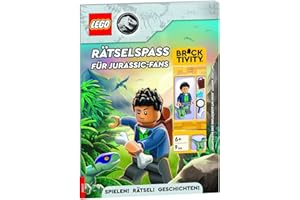 LEGO® Jurassic World(TM) - Rätselspaß für Jurassic-Fans: mit Minifigur "Kenji mit Ausrüstung und Babyraptor"
