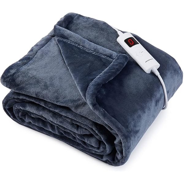 HIRIX Electric Throw Blanket, Heated Over Blanket 130x160cm, 3 Heat  Settings, Overheat Protection u0026 Automatic Shut-Off, Washable Soft Fleece  Blanket : Amazon.co.uk: Health u0026 Personal Care
