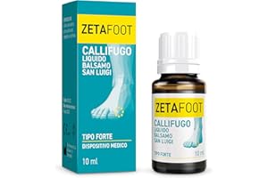 ZETA FARMACEUTICI Zetafoot Callifugo San Luigi, Dispositivo Medico con Applicatore, Azione Specifica per Calli e Duroni, Flacone 10 ml
