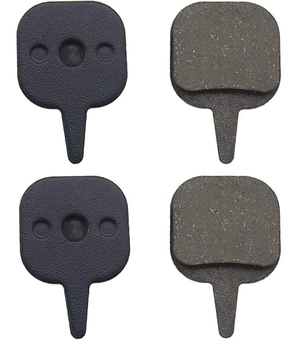 Create Idea 2 Pairs Bicycle Disc Brake Pads Resin Semi-Metallic 4mm