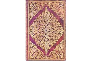 Paperblanks 13-miesięczny kalendarz Flexi 2023-2024 (miękka okładka), diamentowa rozeta, przegląd dzienny, Maxi (135 × 210 mm)