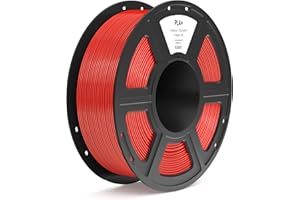 ELEGOO PLA+ Filamento 1,75mm Rosso 1KG, PLA Plus ad Alta Resistenza per Stampanti 3D, Precisione Dimensionale +/- 0,02mm, Bobina da 1kg (2,2lbs) Compatibile con la Maggior Parte delle Stampante 3D