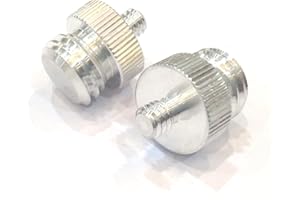 XJGMAO 2x Male 5/8 To Male 1/4 Video Camera Tripod Adapter Gradienter Level Green Light Switch Screw Portable Surveying Instrument Flash-Light Lamp Connect-or Film Photograph-y Parts Accessories