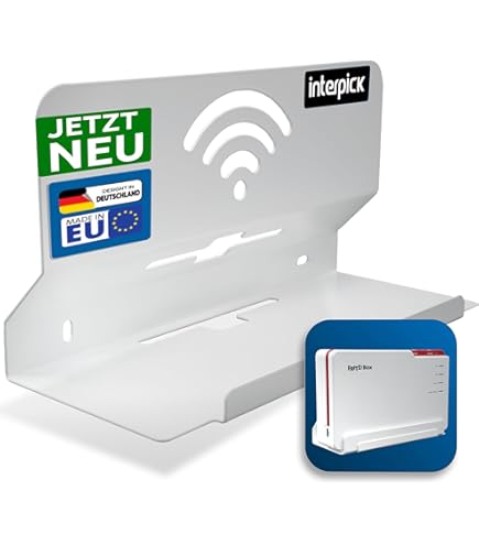 Supporto Metallico Per AVM FRITZ!Box - Montaggio A Parete A Testa In Giù - Foto 10