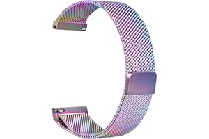 Zoye Mesh Watch Strap Metal- Quick Release Smart Watch Straps for Men Women,18mm 19mm 20mm 22mm Stainless Steel Milanses Smart Watch Bracelet Ladies Replacement, smart watch wristband