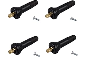 Twowinds Valves de Gonflage des Pneus TPMS C4 Berlingo DS4 307 308 3008 5008 (set 4 pcs.) Valve Capteur Pression Pneu