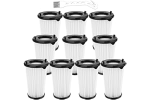 Smyidel CX7 Filter für AEG Ergorapido Staubsauger,10 Stück Filter für AEG CX7 CX7-2 Filter für Ergorapido Staubsauger Modelle wie AEF150,Filtertausch Hepa-Filter Ersatzfilter für AEG CX7 CX7-2