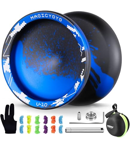 MAGICYOYO N12 Shark Honor Unresponsive Yoyos Set Metal Yo-yo