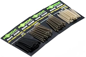 Korda Safe Zone Anti Tangle Sleeves - 25 Tubes, Sleeves, Gummischlauch für Karpfenmontagen