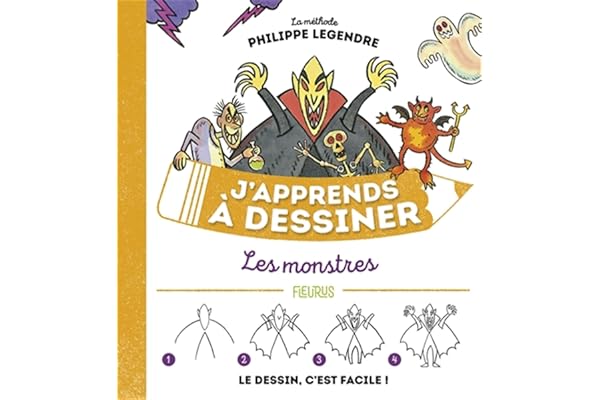 J'apprends à dessiner les monstres