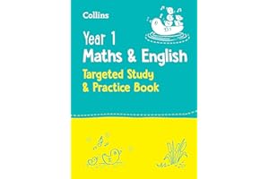 Year 1 Maths and English KS1 Targeted Study & Practice Book: Ideal for use at home (Collins KS1 Practice)