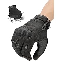 KEMIMOTO Tactische handschoenen, militaire operationele handschoenen met touchscreen, tactische handschoenen, ademend, volledige vingers, outdoor handschoenen voor bushcraft, motorfiets, jacht en KEMIMOTO Tactische handschoenen, militaire operationele handschoenen met touchscreen, tactische handschoenen, ademend, volledige vingers, outdoor handschoenen voor bushcraft, motorfiets, jacht en