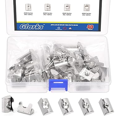 30 Kit Dado A Caduta Faztek Serie 10 – 1/4-20 Con Viti (10FA3124 / 13FA3309)