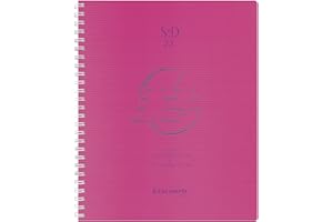 Exacompta - 22447E - Agenda semainier de bureau SAD 22S Linicolor - 18,5 x 22,5 cm - Septembre 2024 à décembre 2025 - 16 mois - Coloris assortis