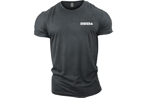 GYMTIER Gym Clothes for Men Gym T-Shirt - Bodybuilding Workout Training Top Bodybuilding Workout T Shirt Training Top MMA Men's Active Wear