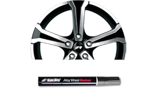 SIMONI RACING M1A Pennarello Correttore per Cerchi in lega, Pennarello per Ritocchi Ruote Auto, Kit di riparazione Cerchi in Lega, Colore Antracite