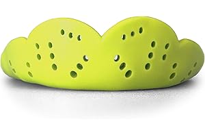 SISU - Protège-Dents Mixte Adulte MAA Neon Flash Medium