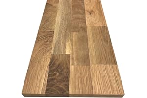 Sticker Design Shop Leimholzplatten Leimholzplatte Leimholz Eiche 18mm Verschiedene Größen (200x800mm 100€/qm)