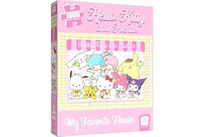 USAopoly- Hello Kitty Puzzle, Multicolore, PZ075-798-002200-06