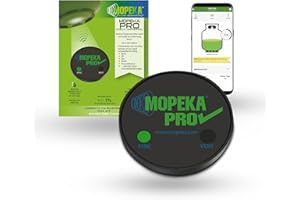 Mopeka Pro Check Universal Sensor - Wireless Propane Cylinder Sensor - BBQ, Caravan Must Have Gauge Accessory Indicates Outside Propane Tank Levels from Inside Your Camper - Oil, Gas, Diesel, Butane