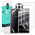 Ibywind 2 Pcs Screen Protector For Xiaomi Redmi Note 14 Pro+ 5G/Redmi Note 14 Pro Plus 5G 6.67",Flexible TPU Film,With 1Pc Camera Lens Protector,1Pc Back Film[Easy to install]