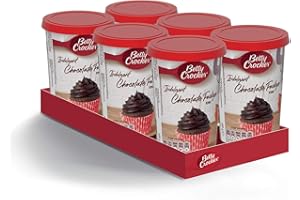 Betty Crocker Chocolate Fudge Icing 400g (Pack of 6)