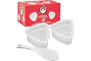 ORIGINAL CUP Takonashi® - 2 Stampi per Onigiri Sushi a Triangolo - Creare Facilmente Piatti di Sushi - Kit e Accessori per la Cucina Giapponese - Creatore di Sushi in Giappone - OriginalCorner®