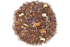TEA SHOP - Rooibos Paradise 1000g - 500 Tazas - Formato a Granel - En Hojas - Infusiones Sin Teína - Con Trozos de Coco y Frambuesa - Isotónico
