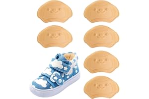 SESAMELESS 3 Pairs Heel Grips for Kids Shoes,Childrens Heel Cushion Pads,Self-Adhesive Heel Grips Inserts for Shoes Too Big,Shoe Fillers for Big Shoes Kids,Protect for Rubbing Blisters Foot Pain (3mm)