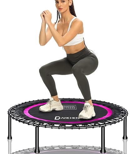 Trampoline Fitness Bluefin Aero Fit 50" - Pliable - Pour Adultes Jusqu'à 115kg - Cardio Musculation