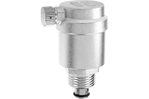 Boerunid 1/2 Edelstahl 304 Automatische EntlüFtung Ventil für Solar Warm Wasserbereiter ÜBerdruck Ventil 10Bar