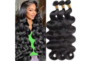 Body Wave Human Hair Bundles Brazilian Virgin Hair 3 Bundles 18 20 22 Inch