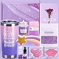 Birthday Pamper Gifts for Women, Lavender&Citrus Self Care package for Her Pamper Hampers Kit for Women, Relaxing Spa Bath Set Wellbeing Get Well Soon Gift Box for Women Best Friend Sister Bestie Mum